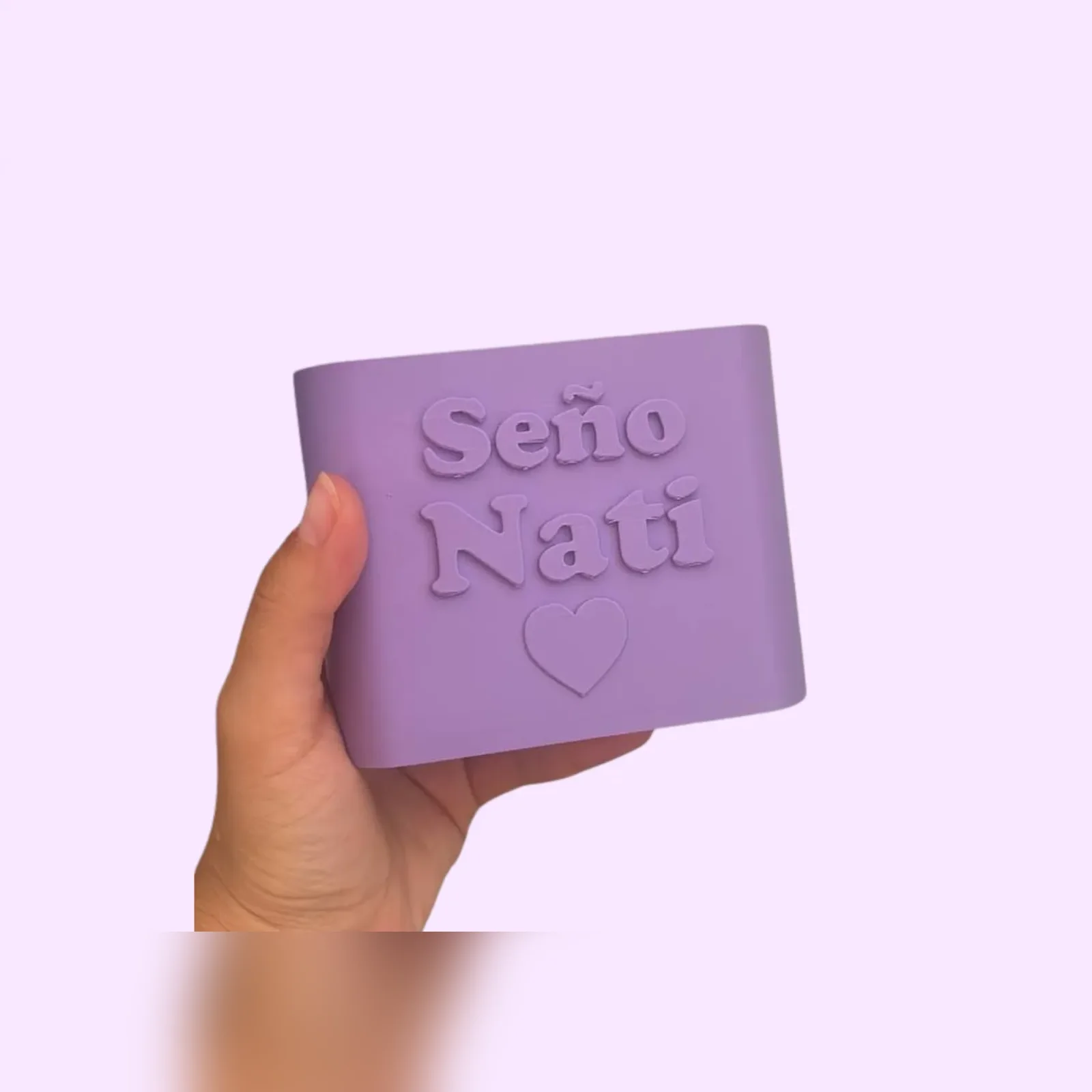 Lapicero personalizado con nombre y corazón — imagen 4