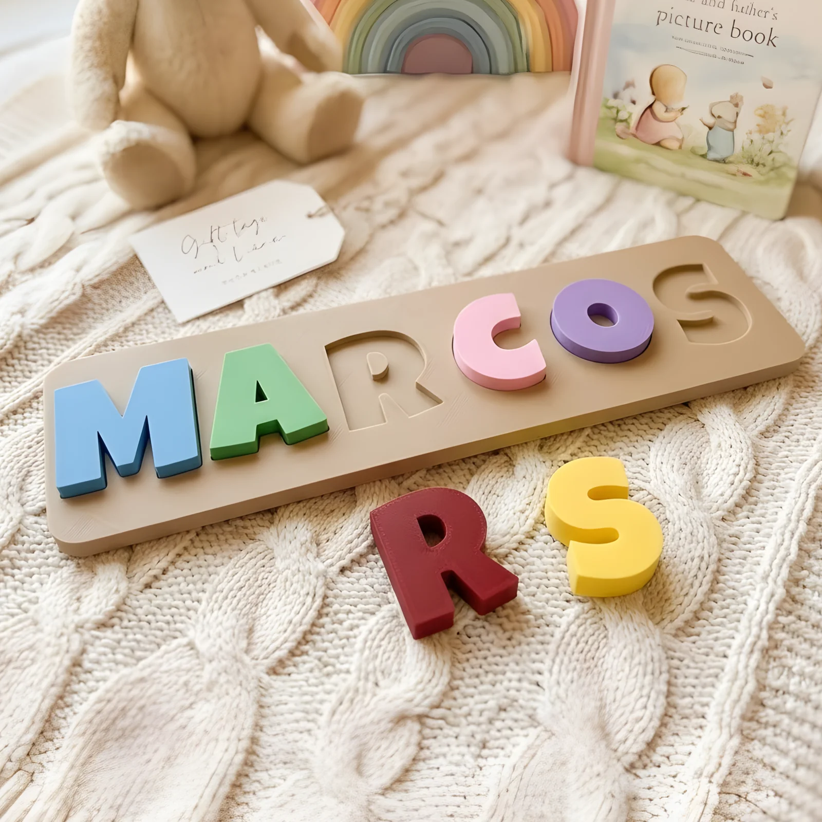 "Mis Primeras Letras" Puzzle personalizado